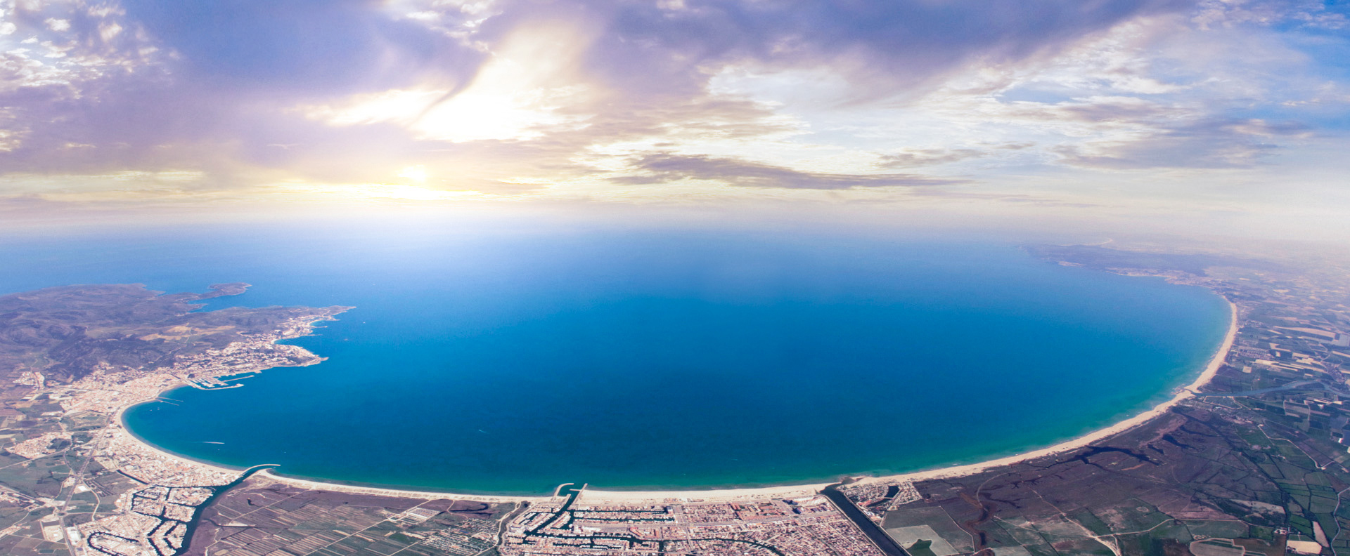 The Bay of Roses, member of the Club of The Most Beautiful Bays in the World 